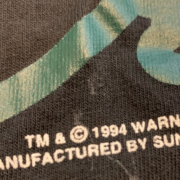 NWOT VTG ‘94 Looney Tunes Holiday Double-Sided Tee - Picture 3 of 8